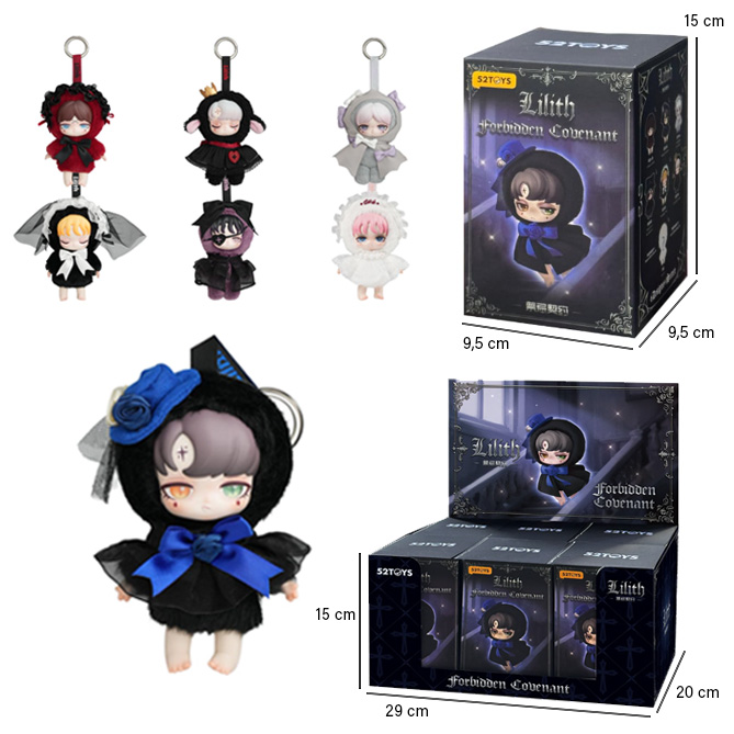 LILITH – FORBIDDEN COVENANT 14cm Personaggini In Blind Box (15×9,5cm) In espo da 6pz 7ass…x6…x72